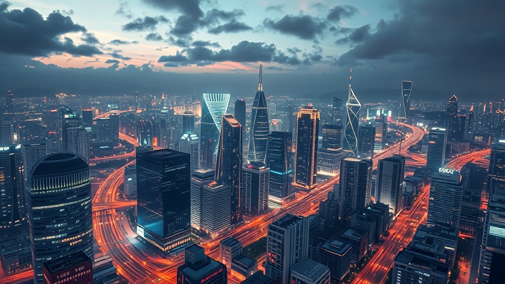 국내 AI 데이터센터 투자 현황 (realistic 스타일)