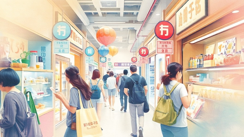 관광·유통업계, 어떻게 대응하나? (watercolor 스타일)