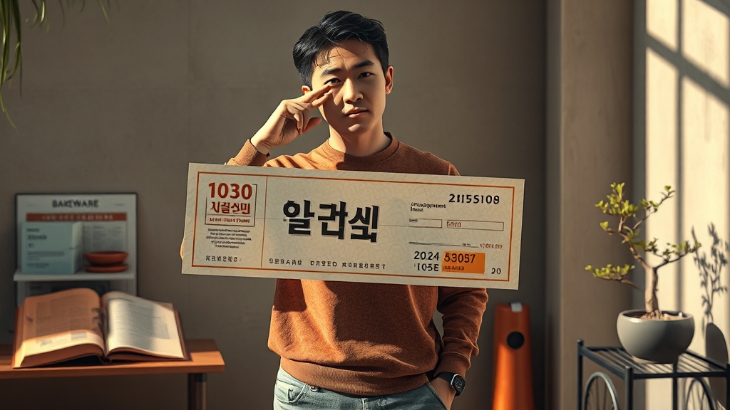 실업급여, 얼마나 받을까? (realistic 스타일)