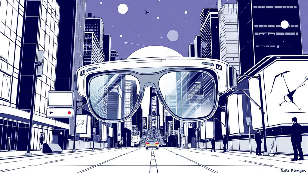 AI 글래스, 종류는? (illustration 스타일)