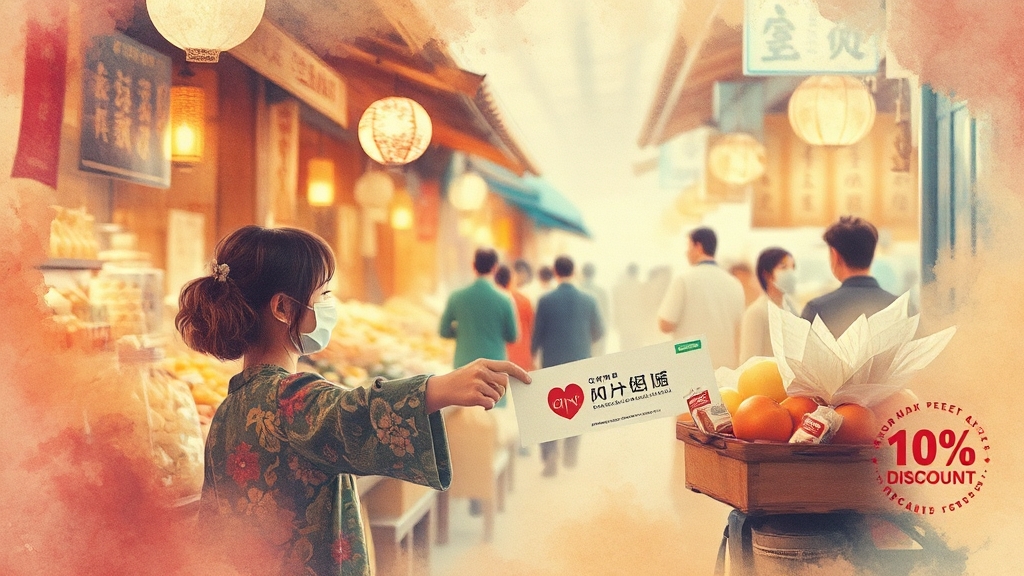 디지털 온누리 상품권, 사용법은? (watercolor 스타일)
