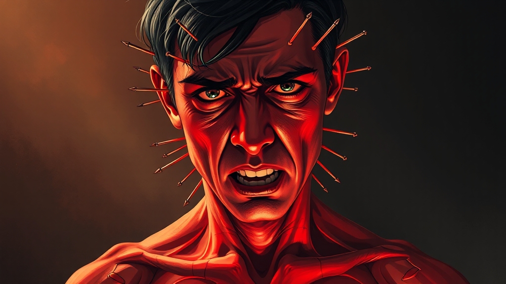 대상포진 후 신경통, 고통은 계속된다? (illustration 스타일)