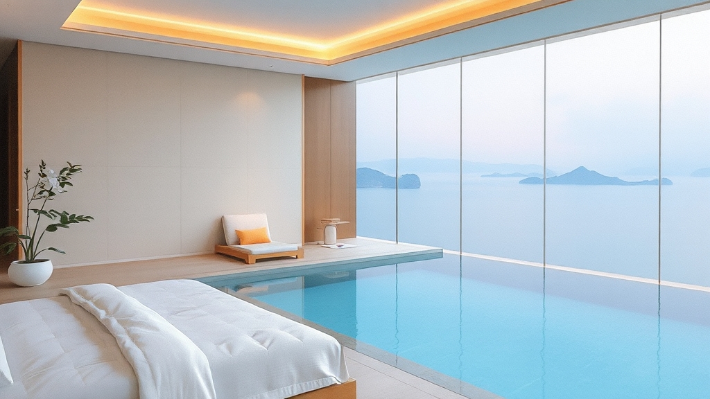 추천 숙소 및 후기 (watercolor 스타일)