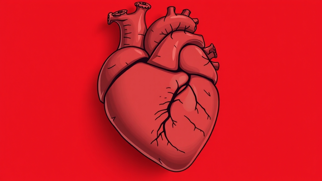 심비대증, 어떤 증상이 나타날까요? (cartoon 스타일)