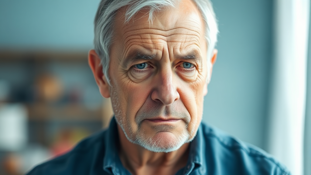 남성 갱년기 테스트기란? (watercolor 스타일)