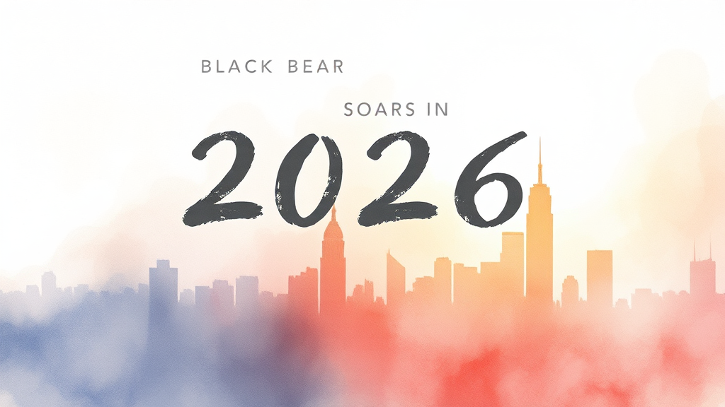 2026년 예상 실적 분석 (watercolor 스타일)