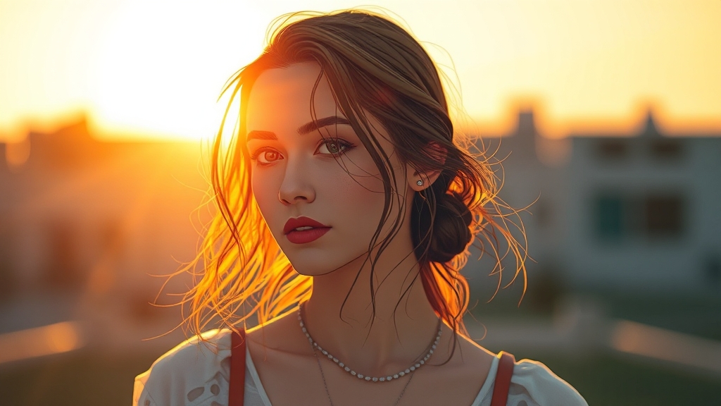 사진 스타일 및 시네마틱 모드 활용 (illustration 스타일)