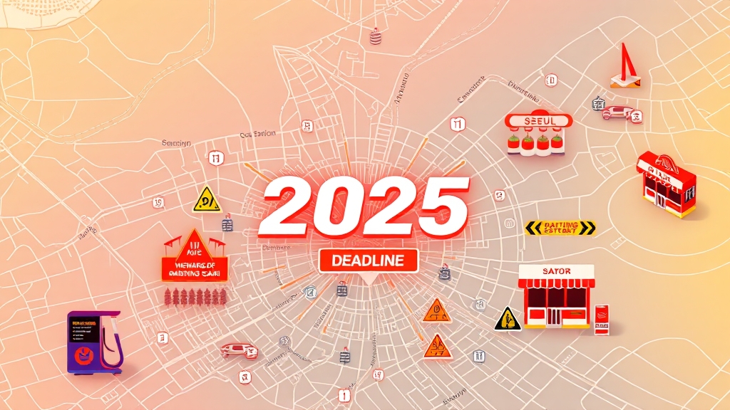 민생지원금 사용 시 주의사항 (illustration 스타일)