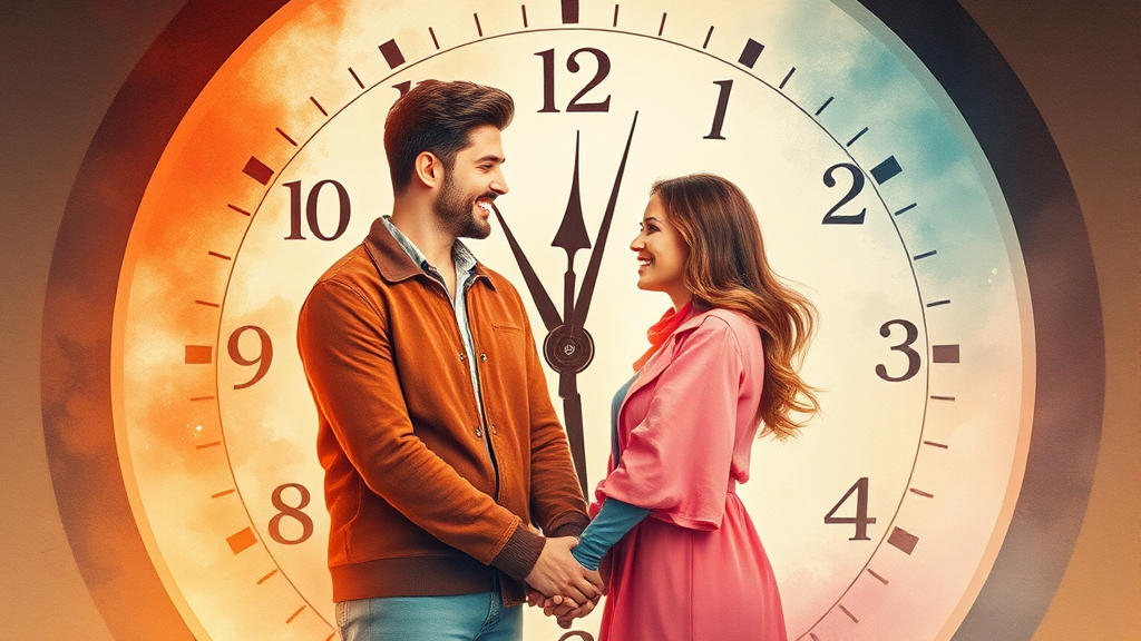 화해 타이밍 (watercolor 스타일)