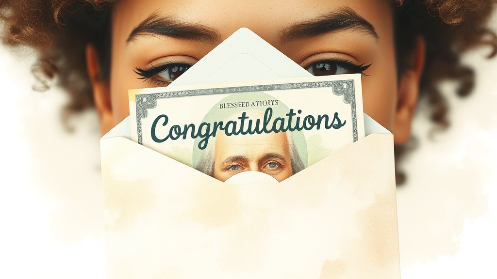 돈 넣는 방법과 예절 (watercolor 스타일)