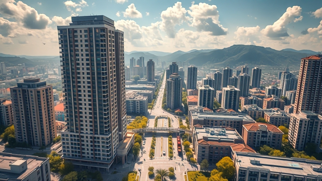 래미안 트리니원 단지 정보 및 입지 분석 (realistic 스타일)