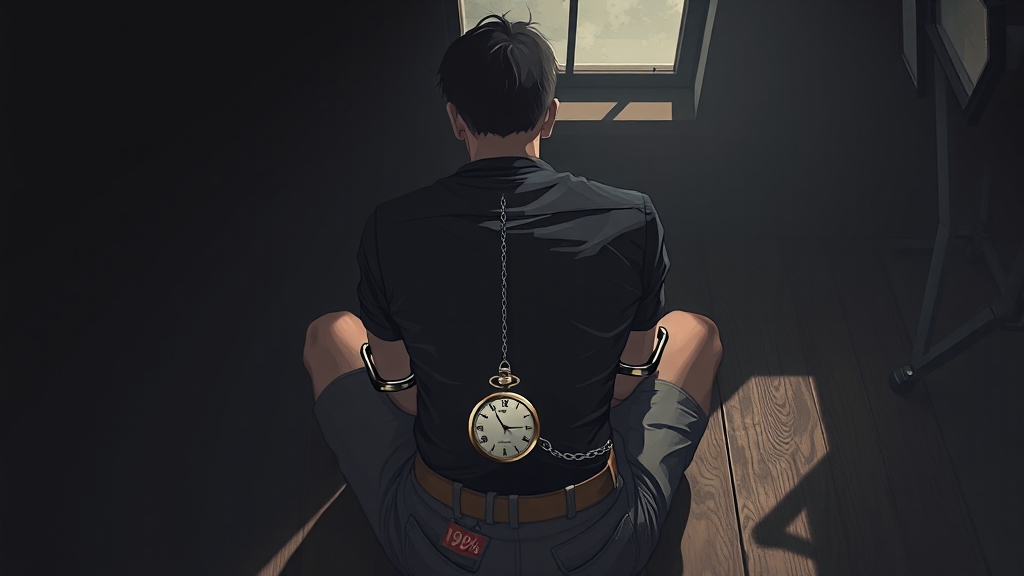 연체 기간별 불이익 상세 안내 (illustration 스타일)