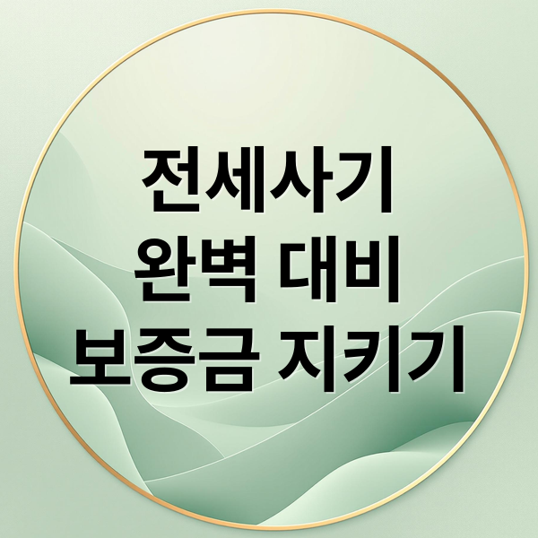 전세사기 완벽 대비 가이드