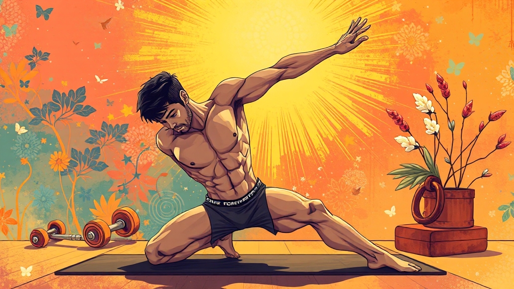 홈트 관련 궁금증 해결 (Q&A) (illustration 스타일)