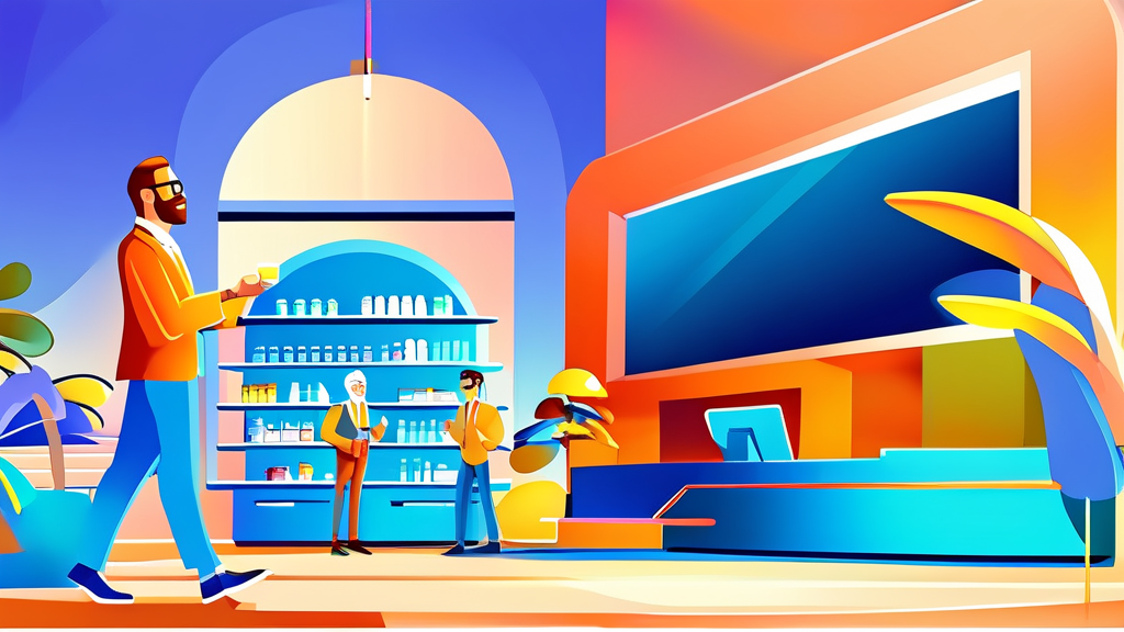 퇴직연금 DC형, 미래를 위한 현명한 선택 (cartoon 스타일)