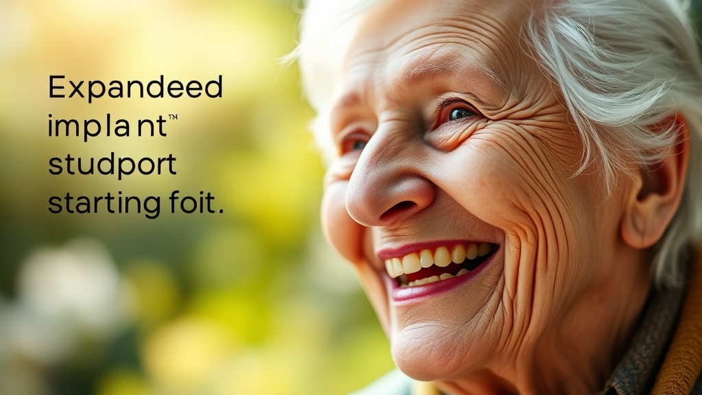 임플란트 지원 내용 상세 분석 (realistic 스타일)