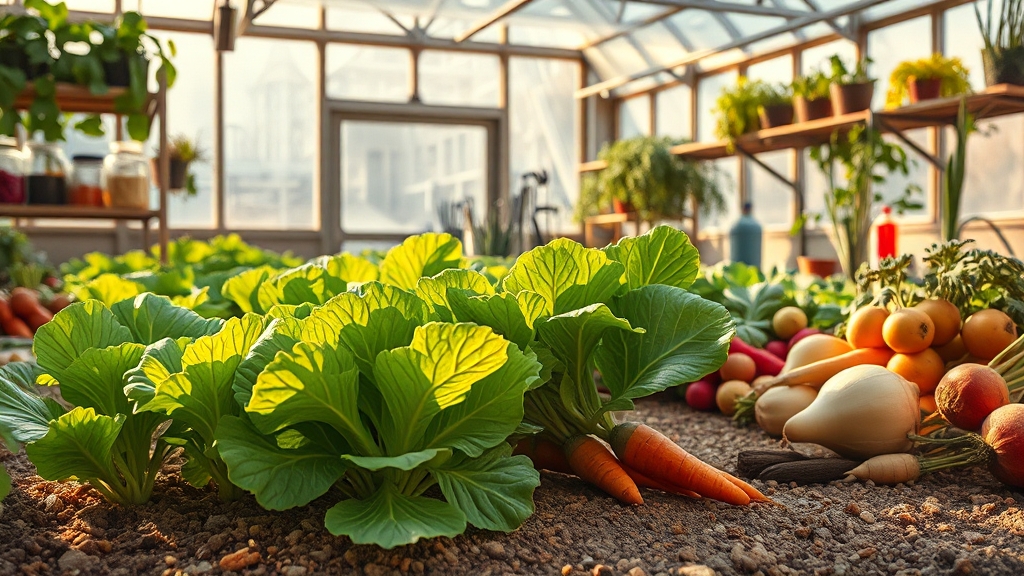 비닐하우스, 이렇게 관리하세요! (realistic 스타일)