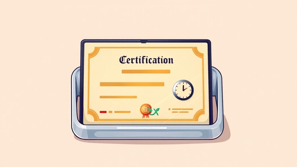 공동인증서 갱신 및 재발급 안내 (cartoon 스타일)