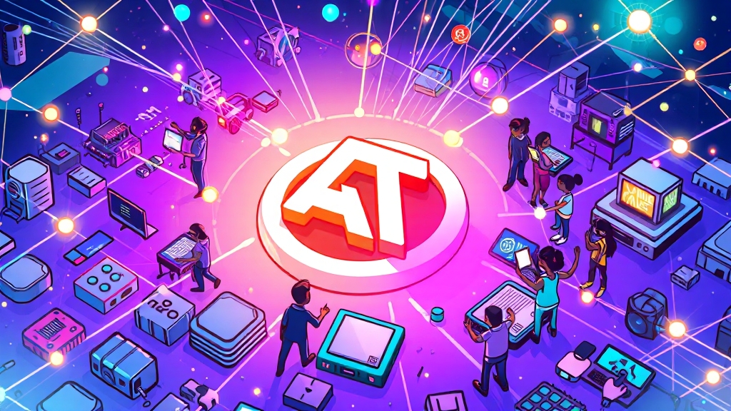 AI 기술별 투자 전략 (반도체, 소프트웨어, 플랫폼) (cartoon 스타일)