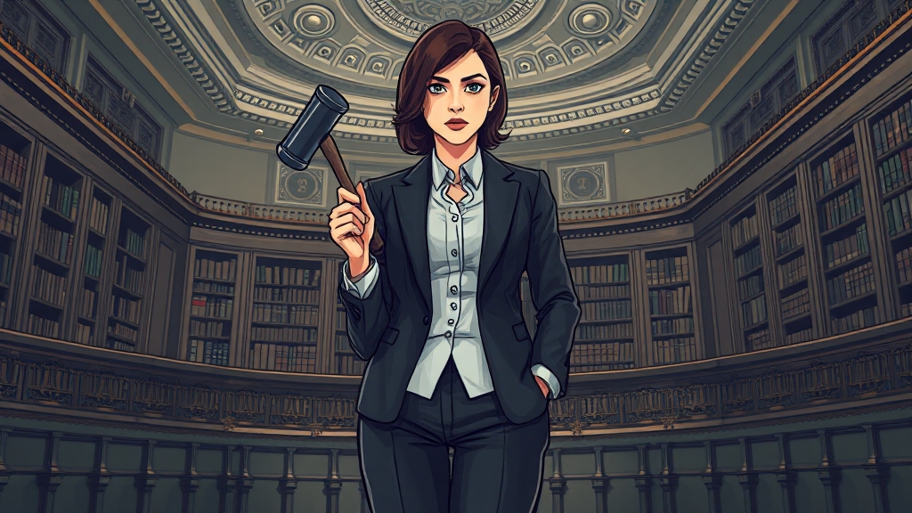 변호사 선임 전 필수 확인 사항 (illustration 스타일)