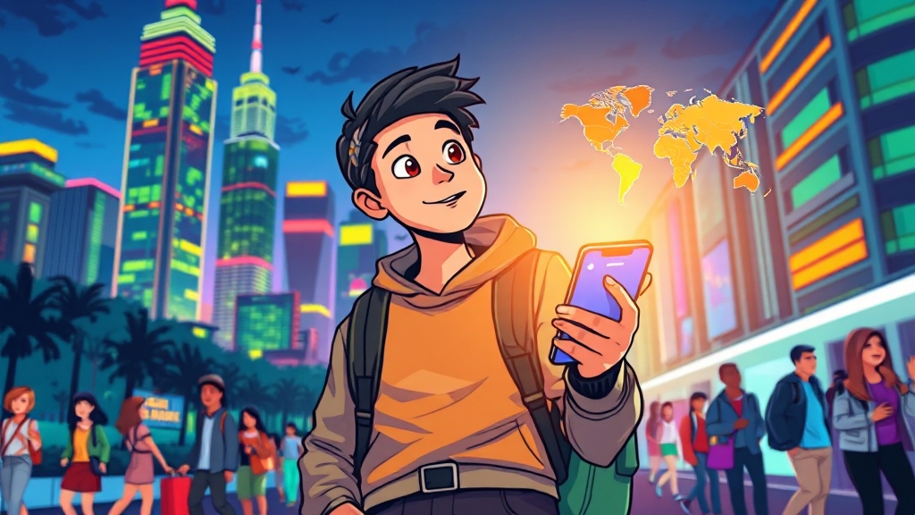 USIM 구매 & 사용: 핵심 요약 (cartoon 스타일)