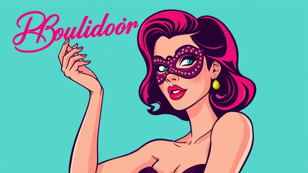 브랜드 ‘부두아’의 숨겨진 상징성 분석 (cartoon 스타일)