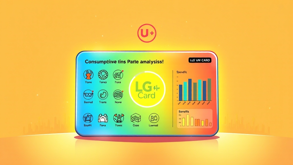 나에게 맞는 LG U+ 카드 찾기 (cartoon 스타일)