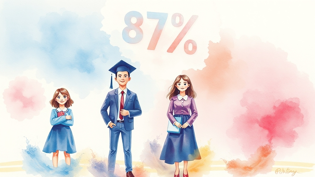 취업, 정말 될까요? (watercolor 스타일)