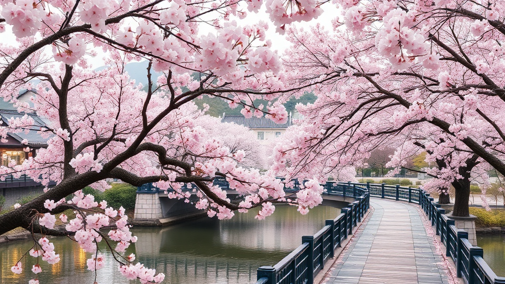 2026 진해군항제 일정 및 벚꽃 만개 시기 분석 (realistic 스타일)