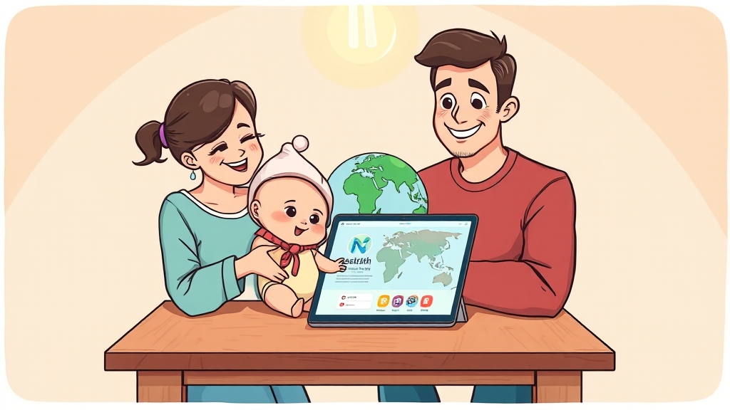 온라인 출생신고 유의사항 (cartoon 스타일)