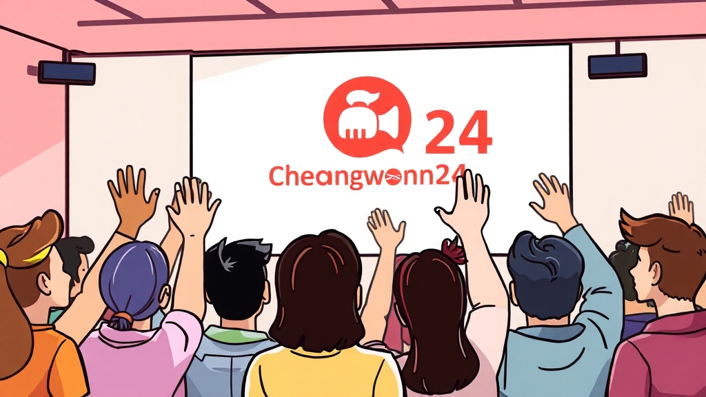 청원24 활용법 (cartoon 스타일)