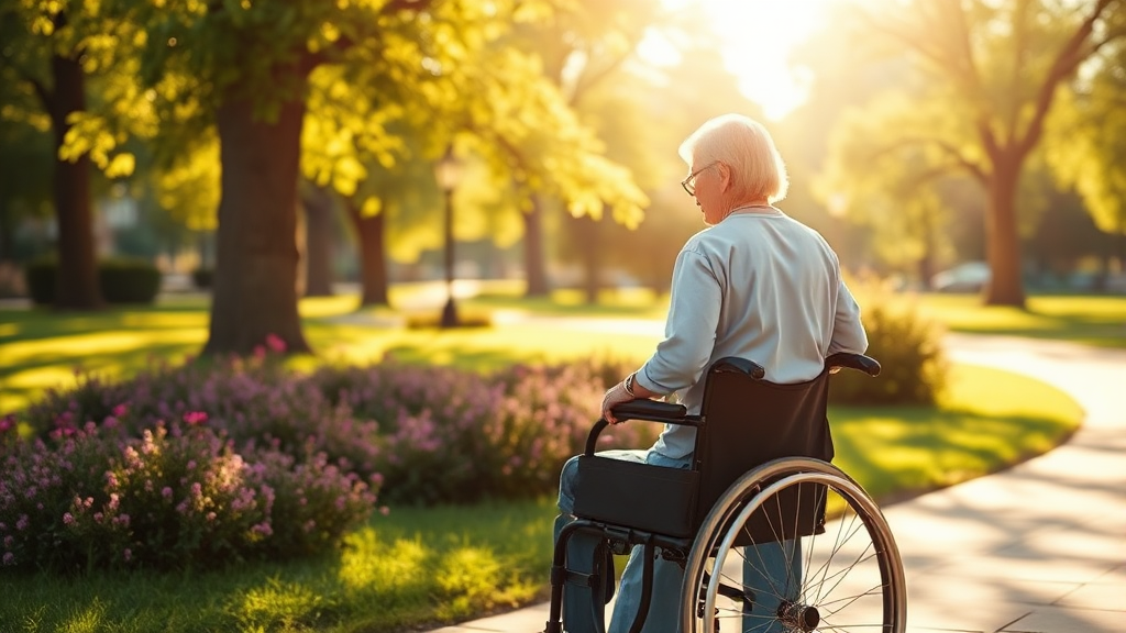 활동지원사 취업 및 전망 (realistic 스타일)