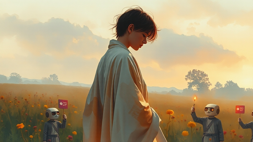 피싱 주의! (watercolor 스타일)