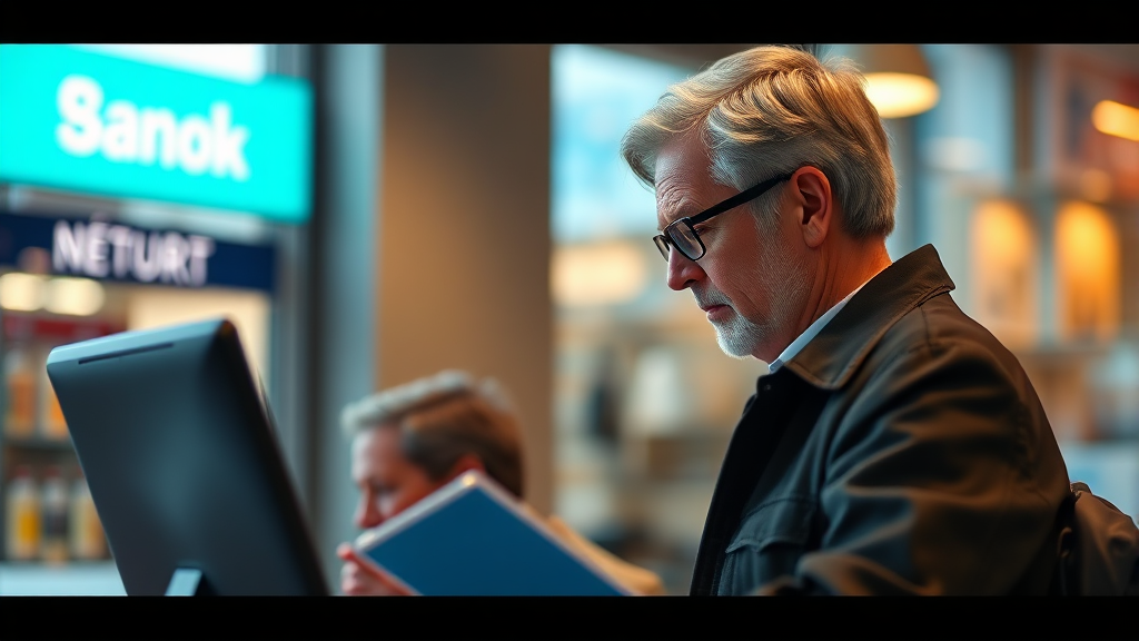 토스뱅크 고객센터 이용 시 주의사항 (realistic 스타일)