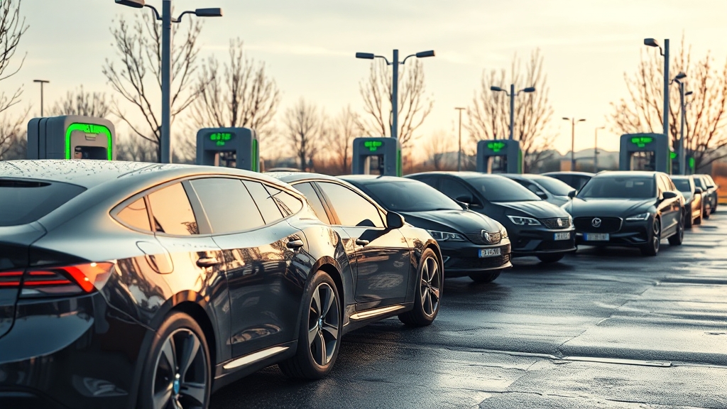 전기차 구매 시 고려 사항 (realistic 스타일)