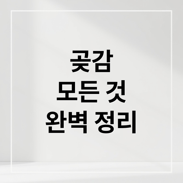 곶감
모든 것
완벽 정리 (곶감 칼로리 효능 부작용)