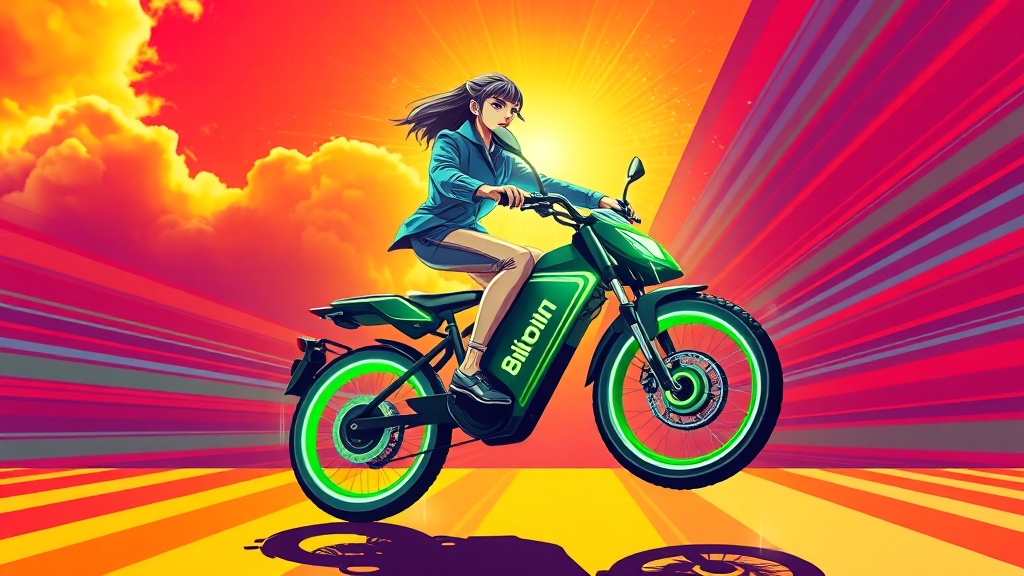 비트코인 시장 지쿠 영향력 (popart 스타일)