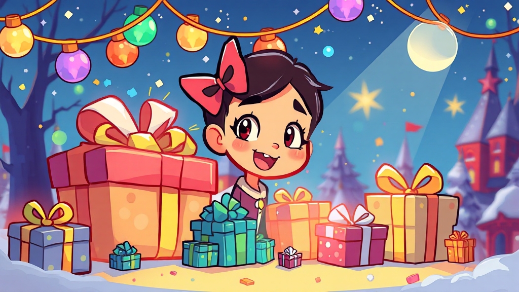 무료 게임 관련 이벤트 및 혜택 (cartoon 스타일)