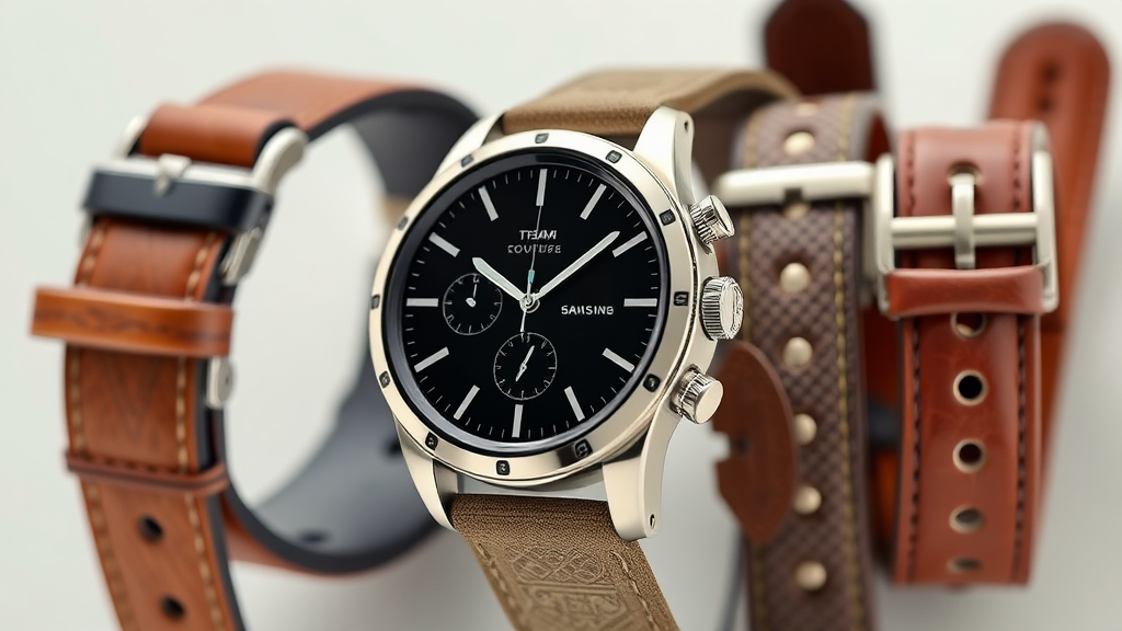 스트랩 선택 및 스타일링 팁 (realistic 스타일)