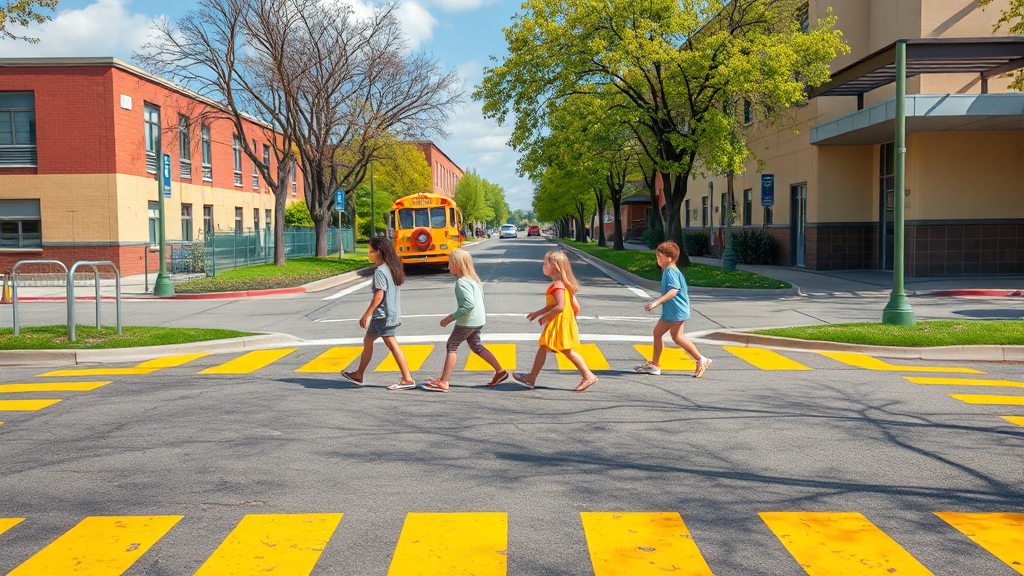 스쿨존, 왜 중요할까? (realistic 스타일)