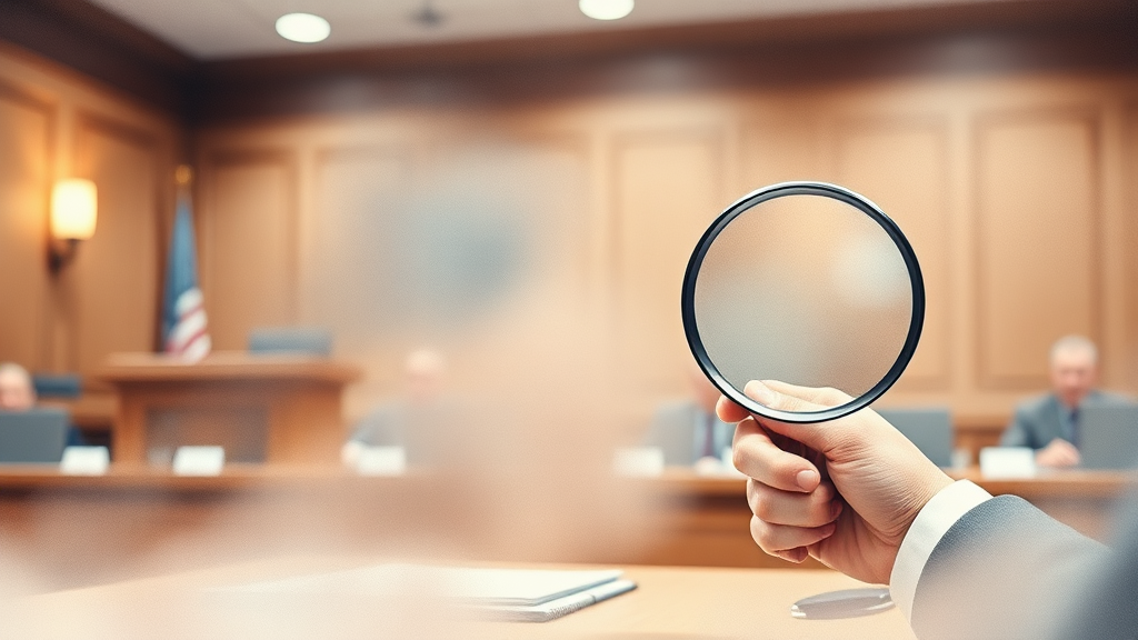 사건 진행 상황, 왜 중요할까요? (watercolor 스타일)