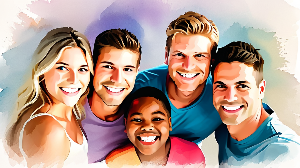 근로자녀장려금, 더 똑똑하게 활용하는 방법 (watercolor 스타일)