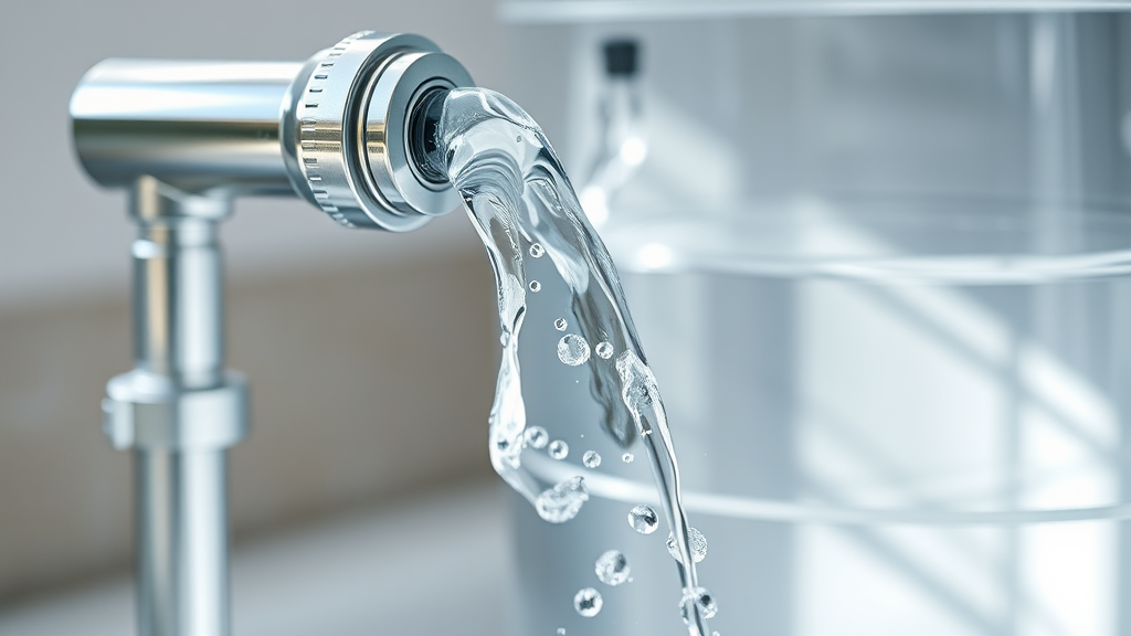 필터 교체 후 관리 및 주의사항 (realistic 스타일)