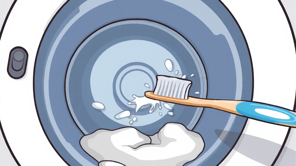 세탁기 종류별 청소 가이드 (cartoon 스타일)