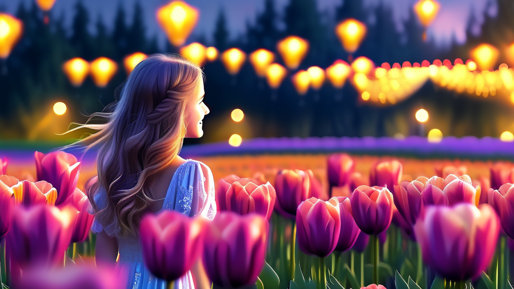 축제 즐기기: 특별한 경험을 위한 팁 (realistic 스타일)