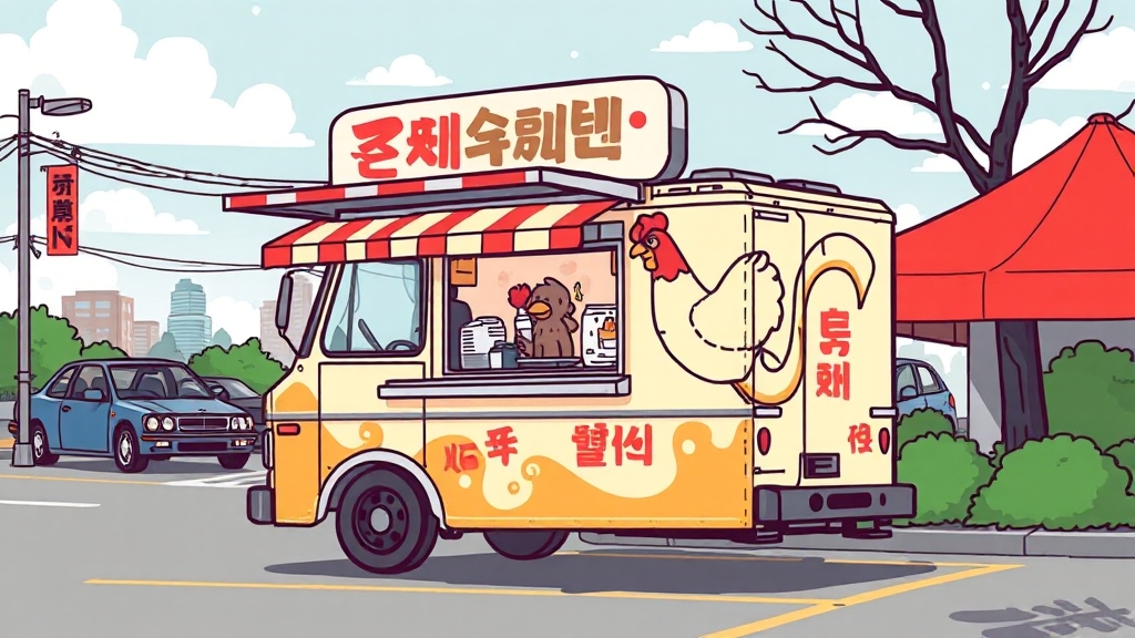 진주시의 대응 (cartoon 스타일)