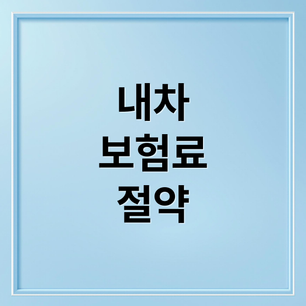 내차
보험료
절약 (자동차보험 가입 조회 방법)