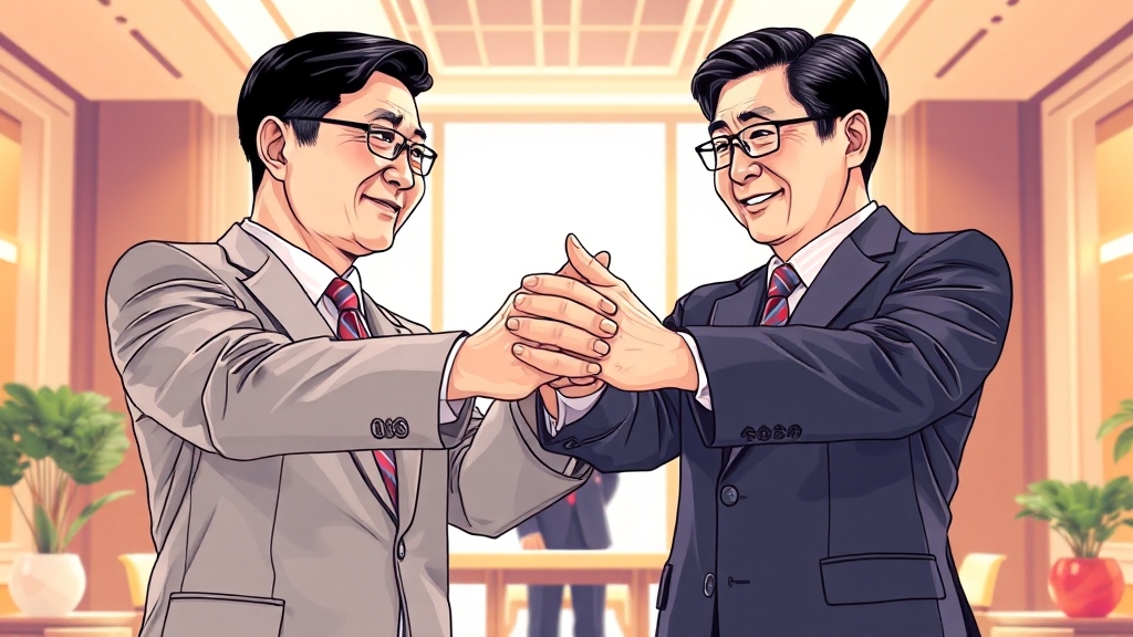 우상호 정무수석의 역할 (illustration 스타일)