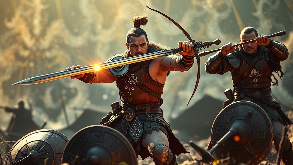 룬 시스템 심층 분석 (realistic 스타일)