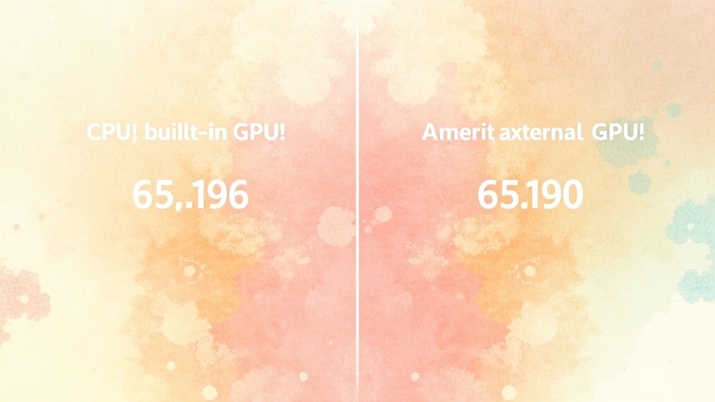 GPU의 종류 (watercolor 스타일)